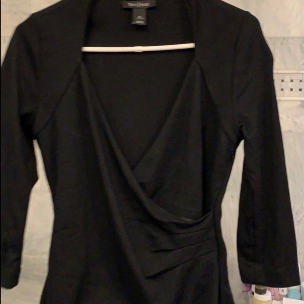 WHBM beautiful & versatile black top